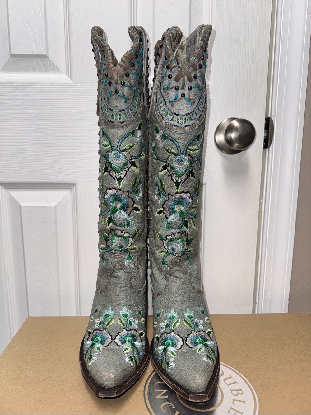 OLD GRINGO x DOUBLE D RANCH -Almost Famous -Vintage Ice Sz 7.5 - Like NEW IN BOX